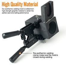 Load image into Gallery viewer, Graphite Exothermic Welding Mold Tool Kit for Cable to Rod 2 AWG / 5/8&quot;  L Connection
